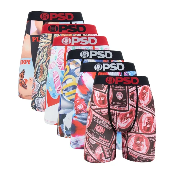 6 pairs of boxer underwear